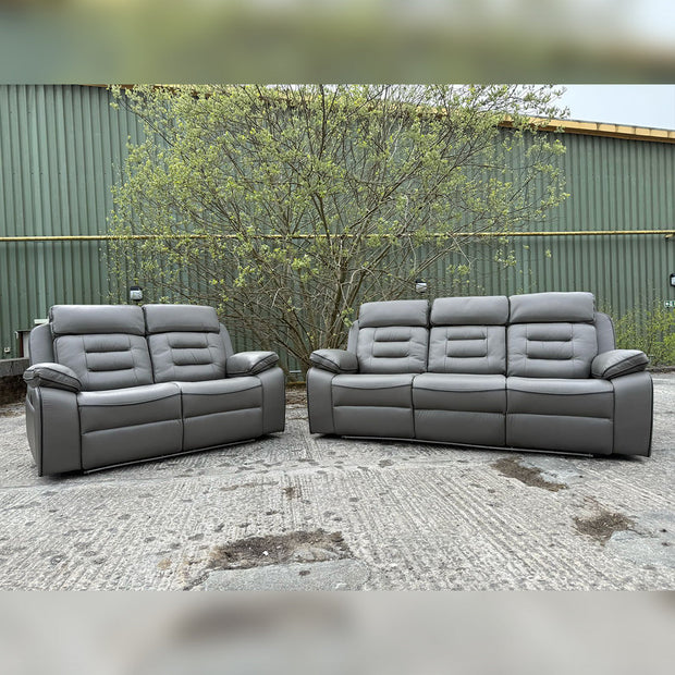 Hafsa Music Leather Electric Recliners 3+2 Seater Sofa  - Envogue Furniture uk