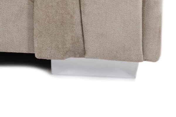 Verona - Corner Sofa - 3 Seater - 2 Seater - Mink Fabric - Scatterback Cushions (3+2 Seater)|B0DR625N4Y