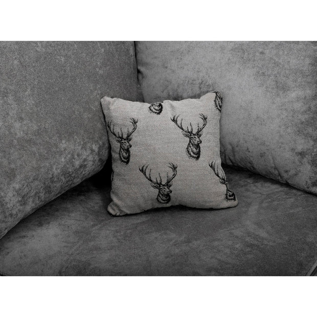 Verona Full Back 3+2 Seater Sofa Set Grey 