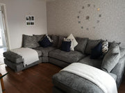 Putney U-Shape Scatter Back (Available in truffle or dark grey) 