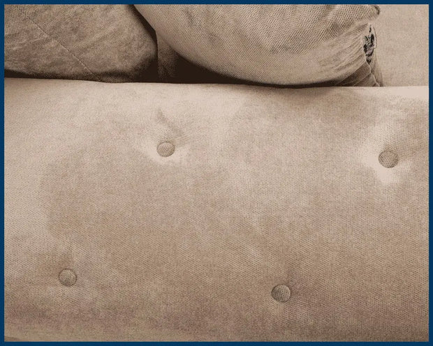 Verona Mink Corner Sofa – 5 Seater Full Back or Scatter Back L-Shaped Suite 