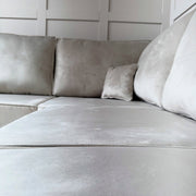 Layla Corner Sofa – Modern Velvet Sofa in Multiple Colours 