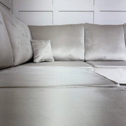 Layla Corner Sofa – Modern Velvet Sofa in Multiple Colours 