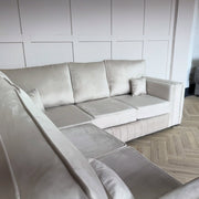 Layla Corner Sofa – Modern Velvet Sofa in Multiple Colours 
