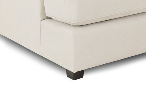 Carnaby U-Shape Sofa – Modern Family Corner Sofa with Footstool | Custom Fabrics & Colours 
