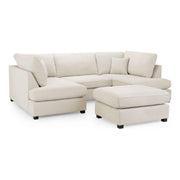 Cannes U shape corner cinema sofa with Footstool 