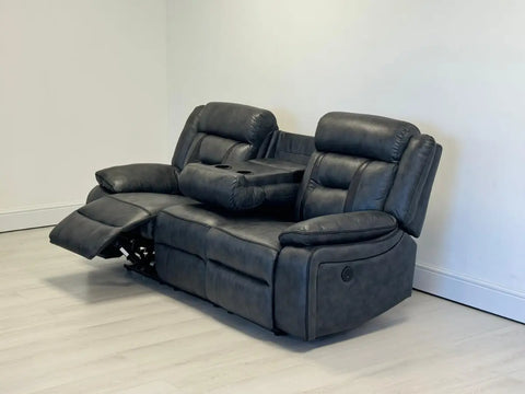 Nova 3+2 Electric Recliner Sofa Set Leather Recliner Sofa Recliner Sofa with Storage