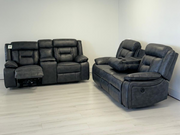 Nova 3+2 Electric Recliner Sofa Set Leather Recliner Sofa Recliner Sofa with Storage