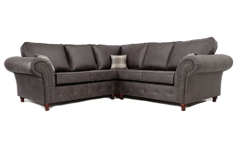 Oakland Large Corner 2C2 Sofa Charcoal 