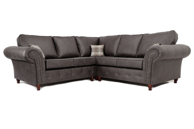 Oakland Large Corner 2C2 Sofa Charcoal 