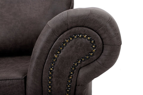 Oakland Large Corner 2C2 Sofa Charcoal 