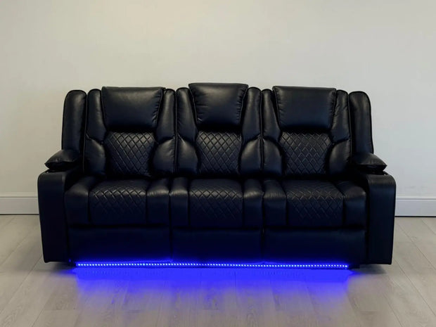 3 seater electric recliner sofa