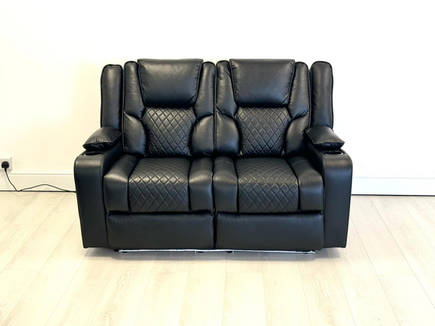2 seater electric reclining sofa

