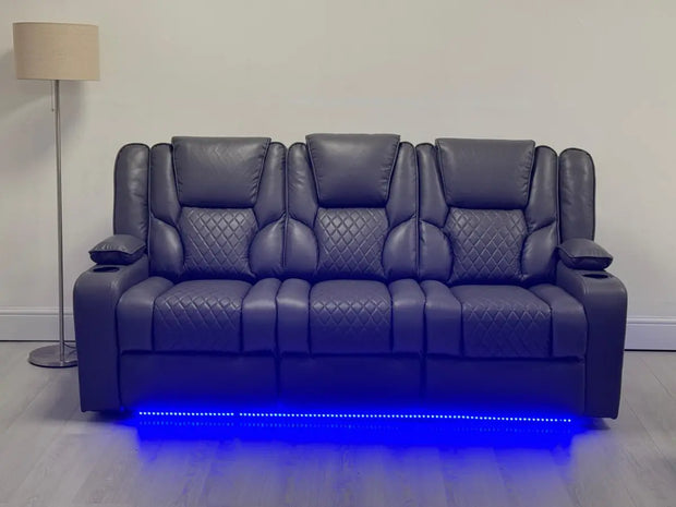 3 seater electric recliner sofa