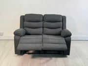 Sorrento 2 Seater Relining Sofa Grey Fabric recliner sofa Sale