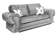 Verona Full Back 3+2 Seater Sofa Set Grey 