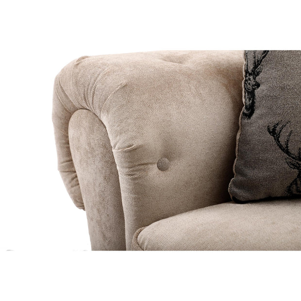 Verona Full Back 3+2 Seater Sofa Mink 