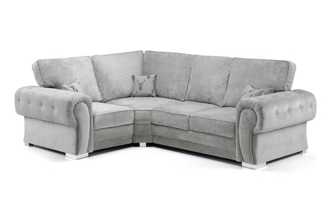 Verona Full Back Left Hand Corner 1C2 Sofa Grey 