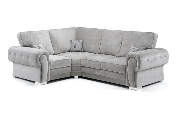 Verona Full Back Left Hand Corner 1C2 Sofa Grey 