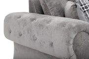 Verona Scatter Back Corner 2C2 Sofa Grey 