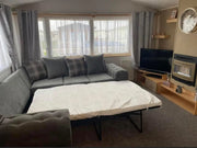 Verona Corner Sofa Bed – 5 Seater Scatter Back Sleeper in Grey - Oak Sofa Land